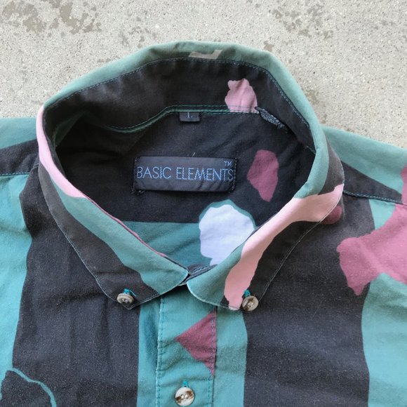 Wide Stripe Printed Shirt - Picture 2 of 4